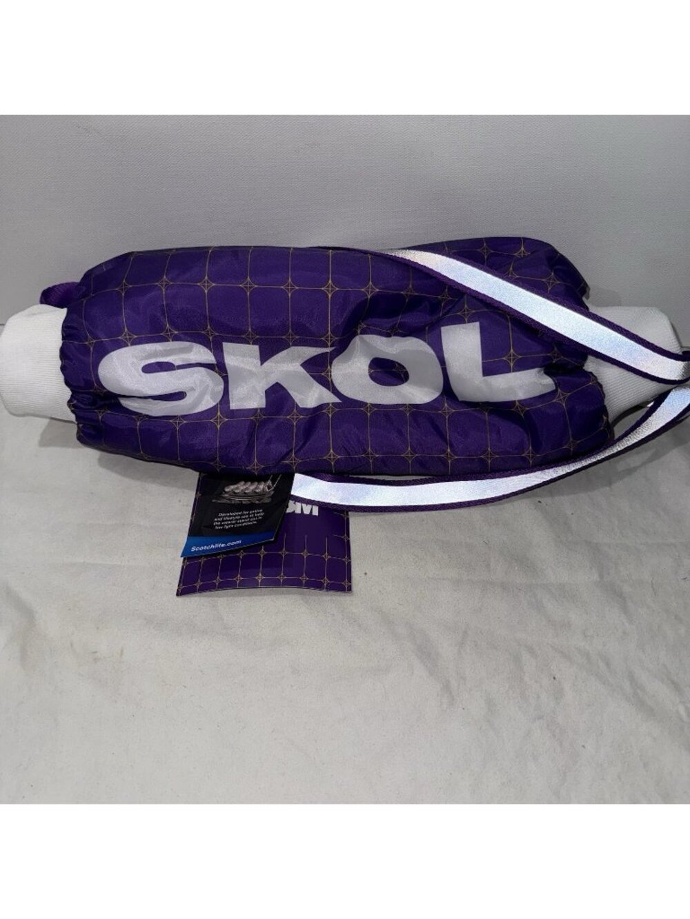 Minnesota Vikings SKOL 3M Scotchlite Hand Warmer Belt, Football NFL Collectible